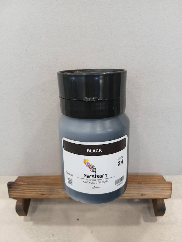اکریلیک 250 میل پرسیس آرت/ Black