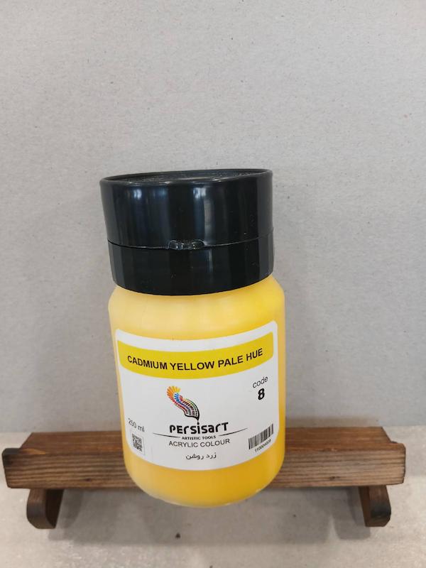 اکریلیک 250 میل پرسیس آرت/ Cadmium yellow pale hue