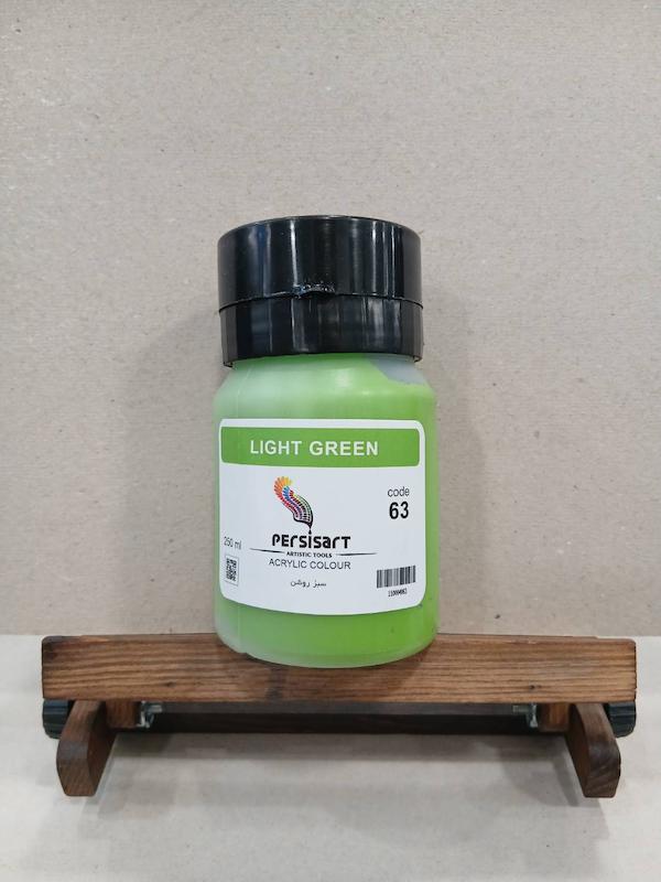 اکریلیک 250 میل پرسیس آرت/ Light green