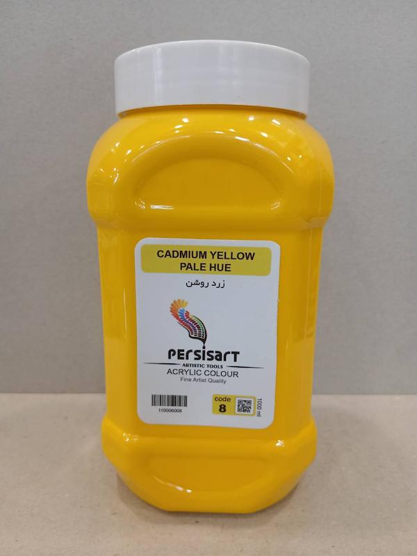 اکریلیک 1 لیتر پرسیس آرت/ Cadmium yellow pale hue