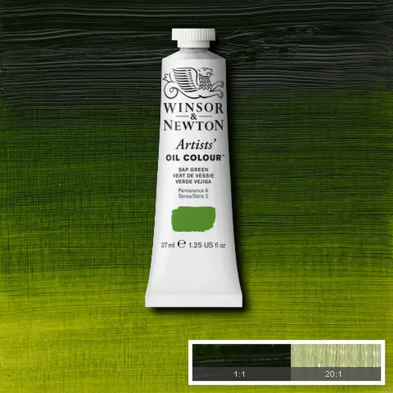 رنگ روغن آرتیست وینزور 599/ Sap Green  
