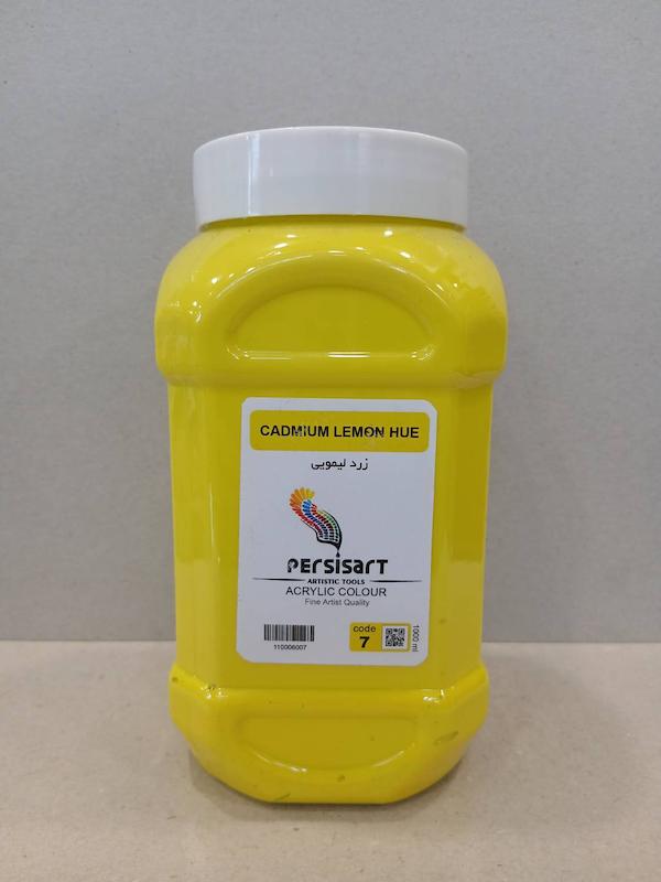 اکریلیک 1 لیتر پرسیس آرت/ Cadmium lemon hue