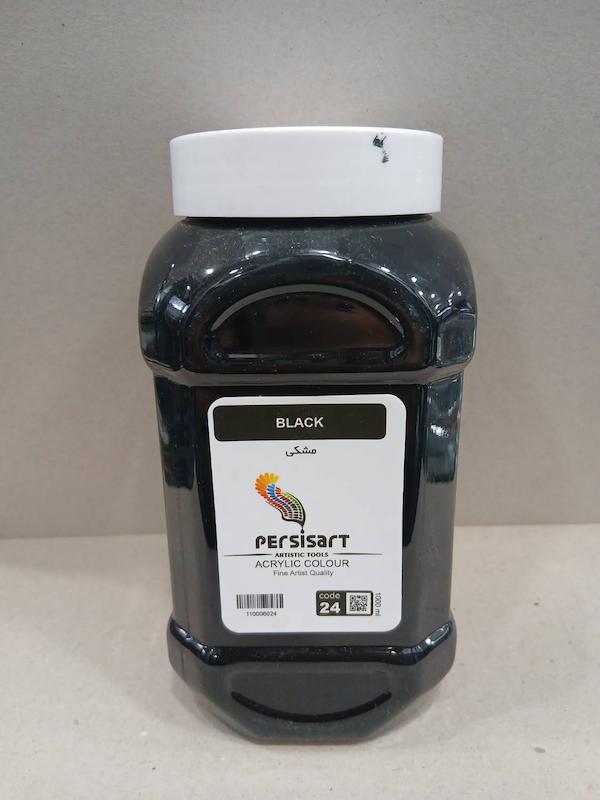اکریلیک 1 لیتر پرسیس آرت/ Black