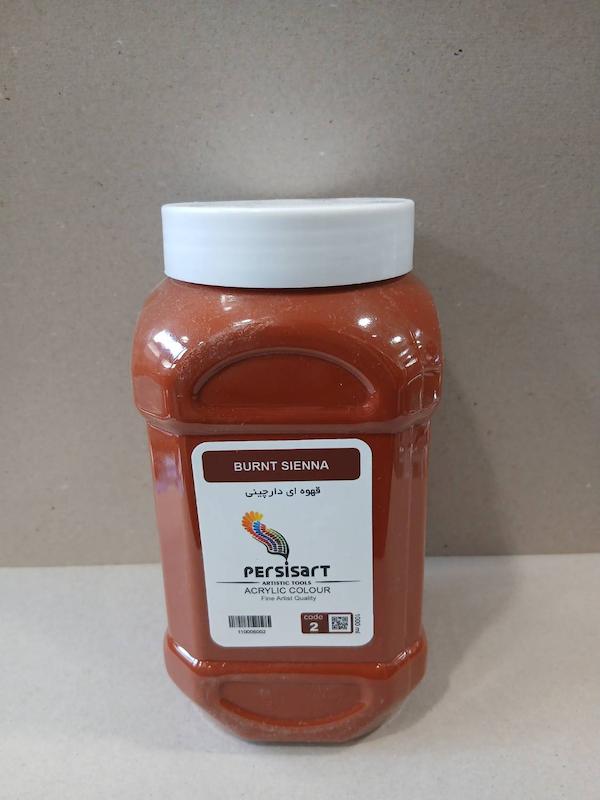 اکریلیک 1 لیتر پرسیس آرت/ Burnt sienna