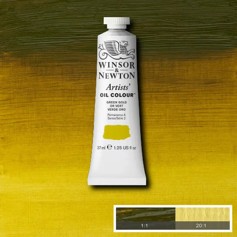 رنگ روغن آرتیست وینزور 294/ Green Gold  
