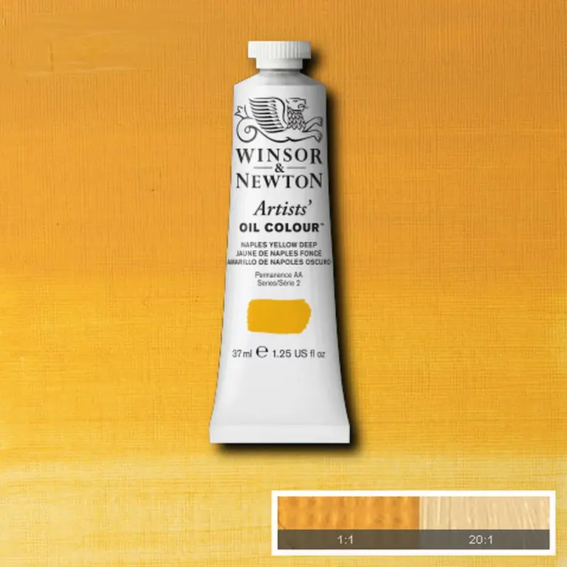 رنگ روغن آرتیست وینزور 425/ Naples Yellow Deep  