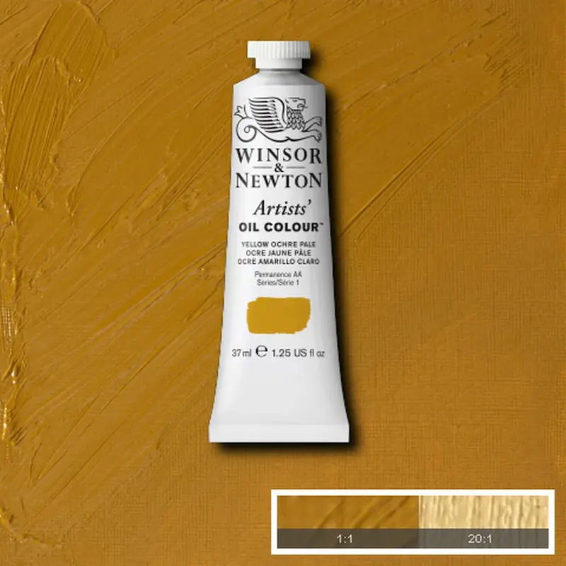 رنگ روغن آرتیست وینزور 746/ Yellow Ochre Pale  