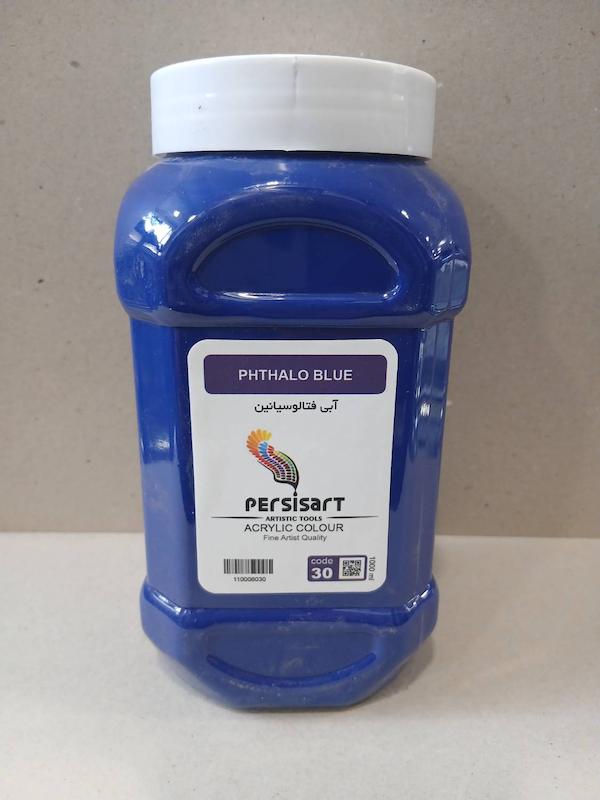 اکریلیک 1 لیتر پرسیس آرت/ Phthalo blue