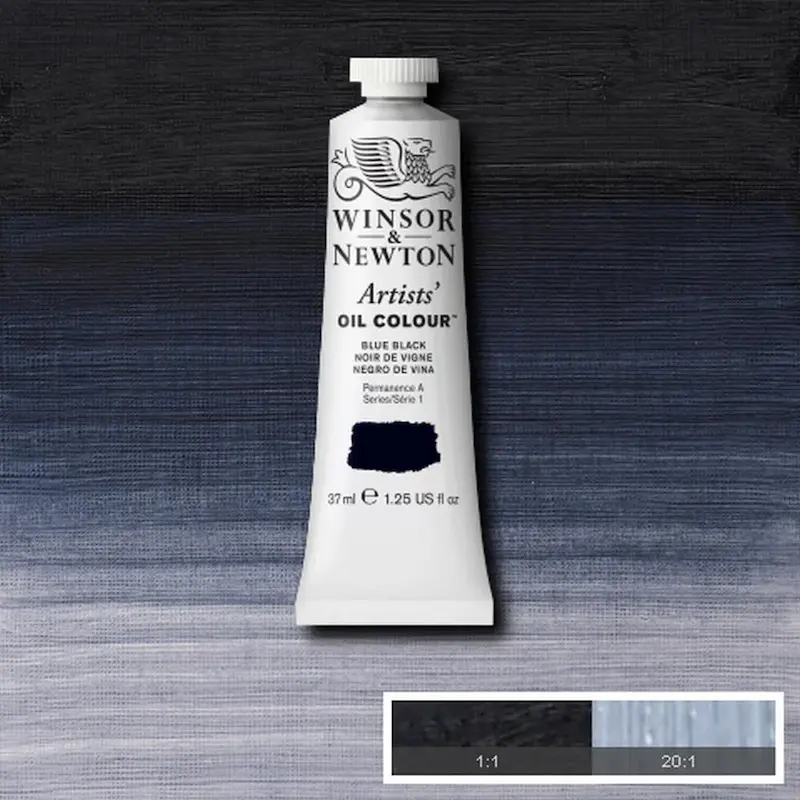 رنگ روغن آرتیست وینزور 034/ Blue Black  