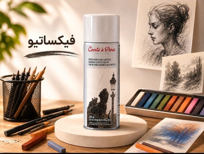 اسپری فیکساتیو 400 میل کنته پاریس/ Fixative