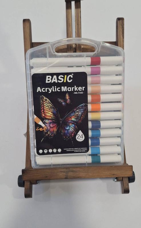 ست ماژیک اکریلیک 24 رنگ Basic