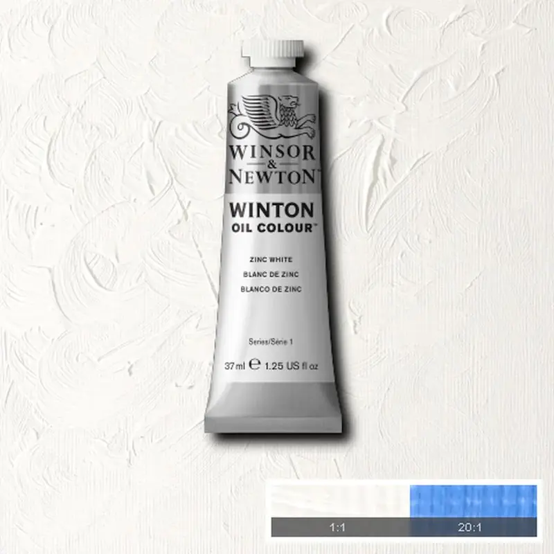 رنگ روغن 37 میل وینزور/ Zinc White