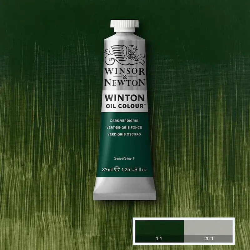 رنگ روغن 37 میل وینزور/ Dark Verdigris