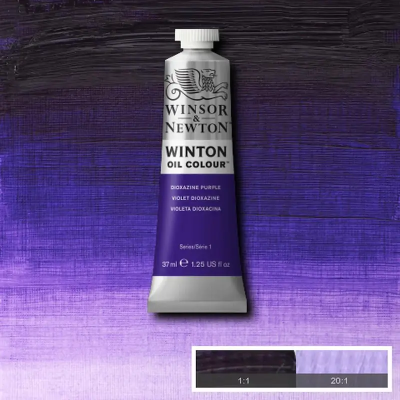 رنگ روغن 37 میل وینزور/ Dioxazine Purple