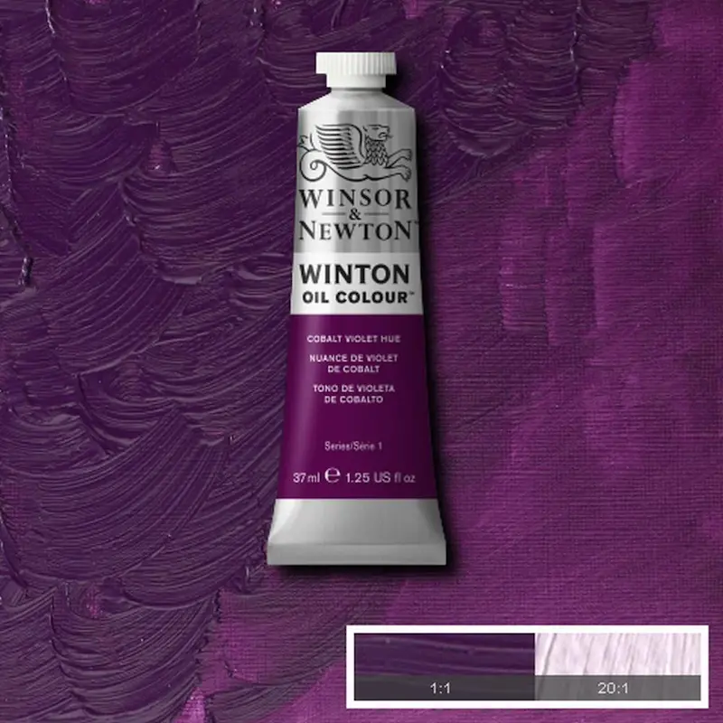 رنگ روغن 37 میل وینزور/ Cobalt Violet Hue