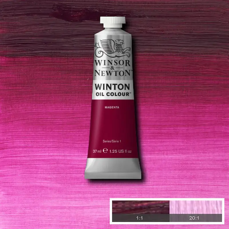 رنگ روغن 37 میل وینزور/ Magenta