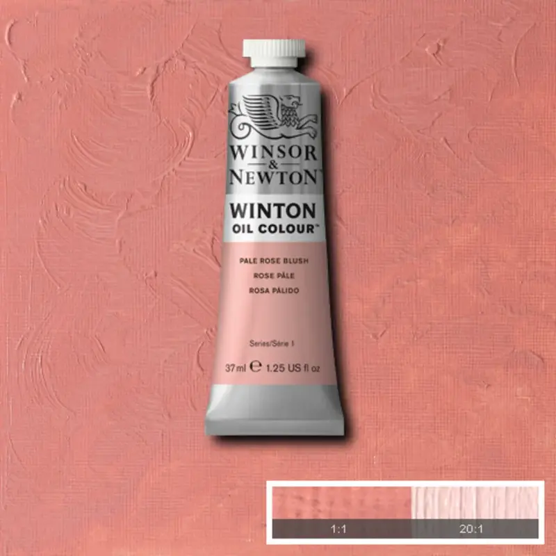 رنگ روغن 37 میل وینزور/ Pale Rose Blush