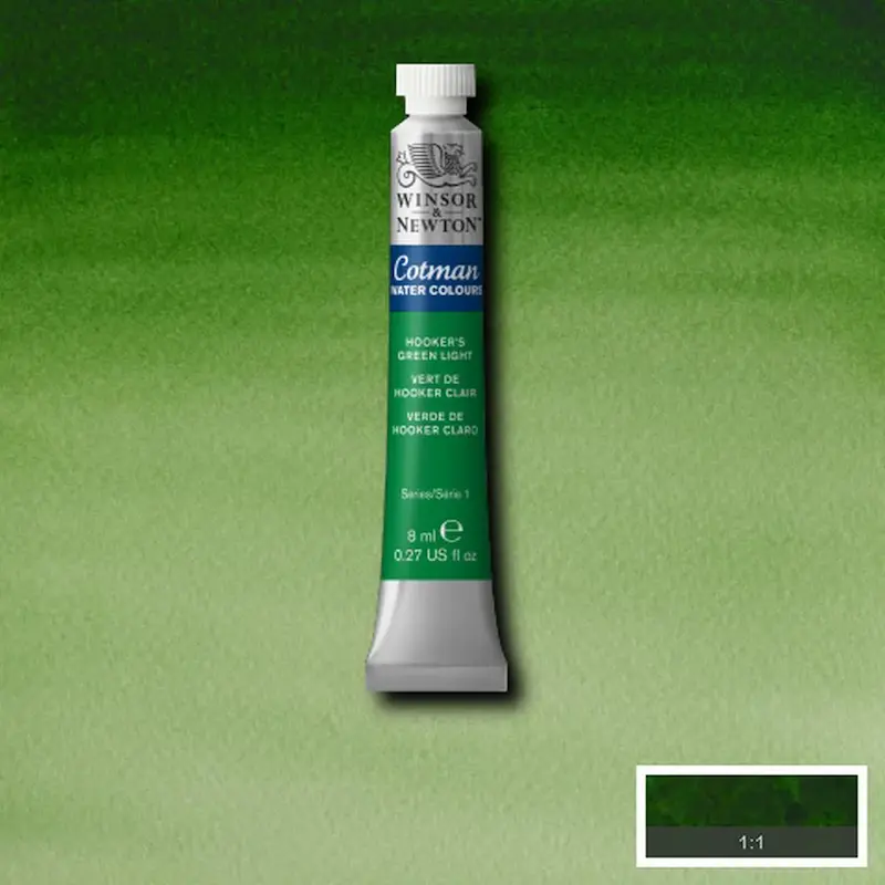 آبرنگ تیوپی کاتمن وینزور/ Hooker's Green Light