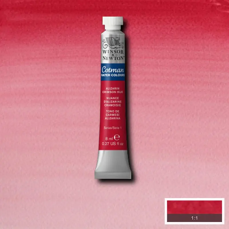 آبرنگ تیوپی کاتمن وینزور/ Alizarin Crimson Hue