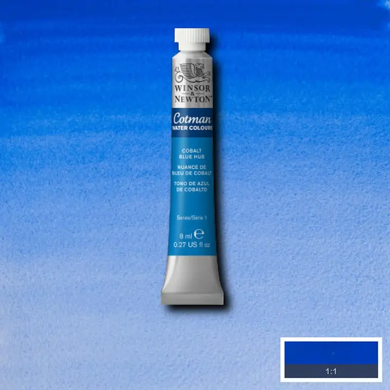 آبرنگ تیوپی کاتمن وینزور/ Cobalt Blue Hue