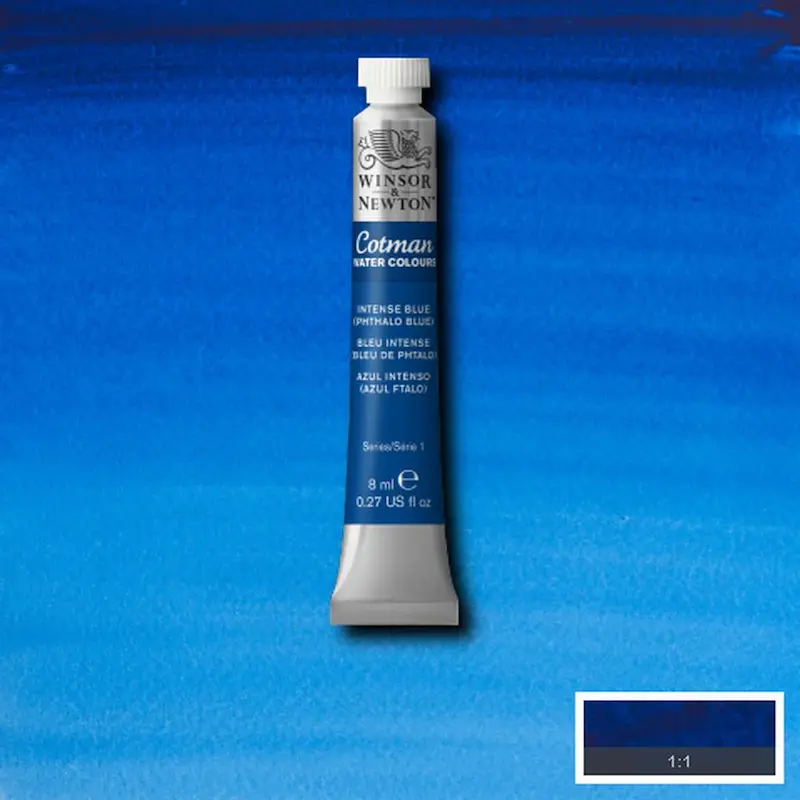 آبرنگ تیوپی کاتمن وینزور/ (Phthalo Blue) Intense Blue