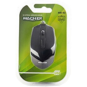 موس مچر MR 43 ا Macher MR-43 Wired Mouse