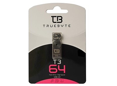 فلش مموری تروبایت 64GB T3 ا TRUEBYTE flash model 64GB T3