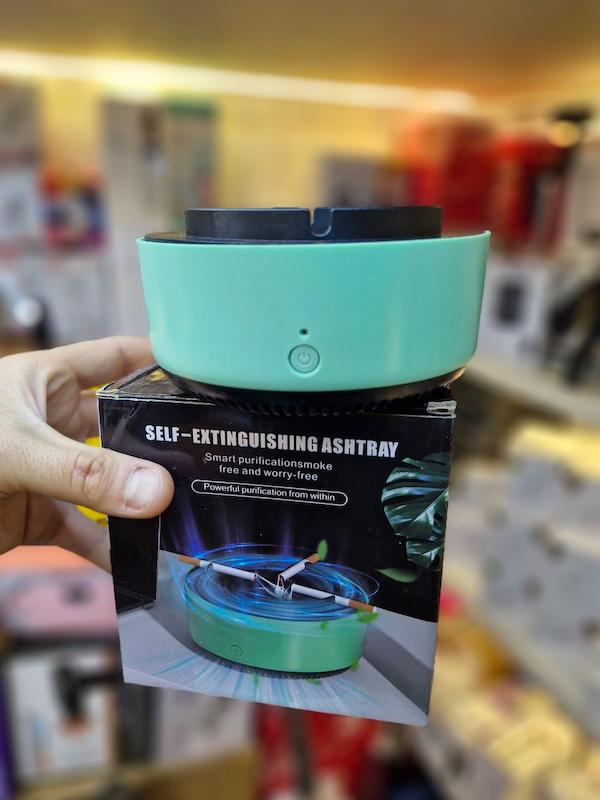 زیرسیگاری هوشمندمکنده دودوخوشبوکننده هوا