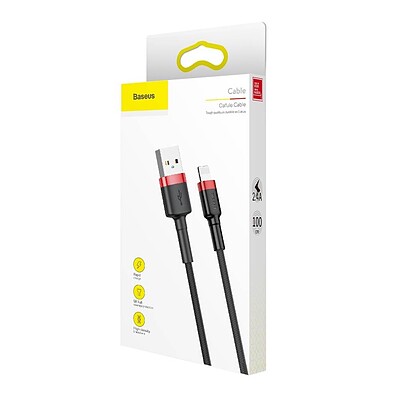 کابل USB به لایتینگ بیسوس مدل CALKLF-B19 به طول 1 متر