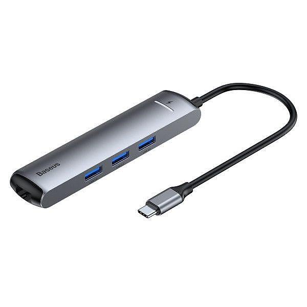 هاب 6 پورت USB-C بیسوس مدل CAHUB-J0G