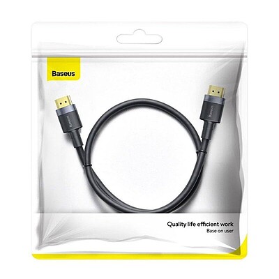 کابل HDMI 4K بیسوس مدل CADKLF-E01 طول 1 متر