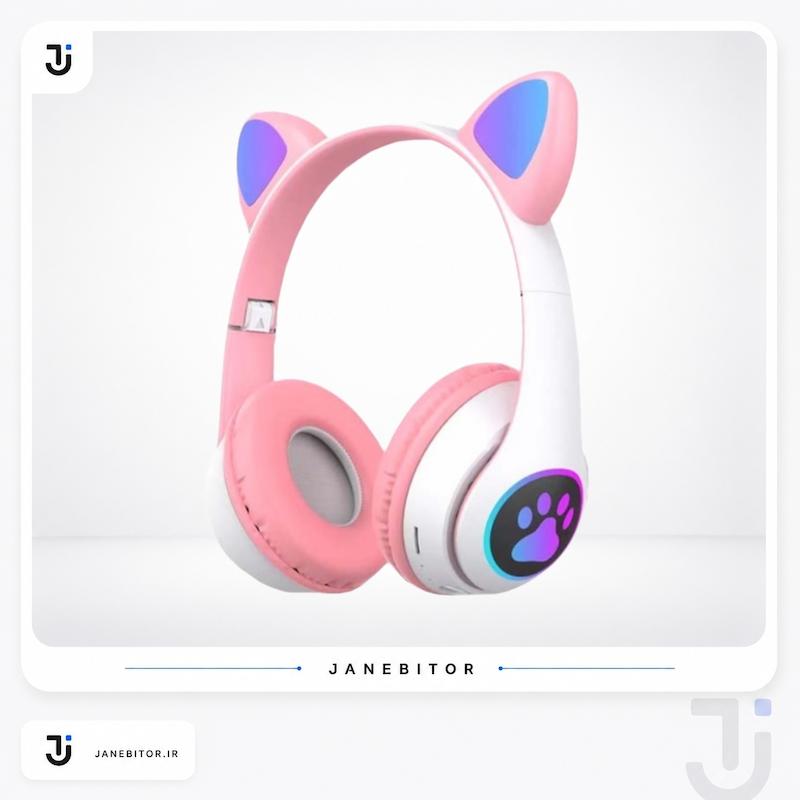 هدفون بلوتوثی گربه‌ای MZ-023