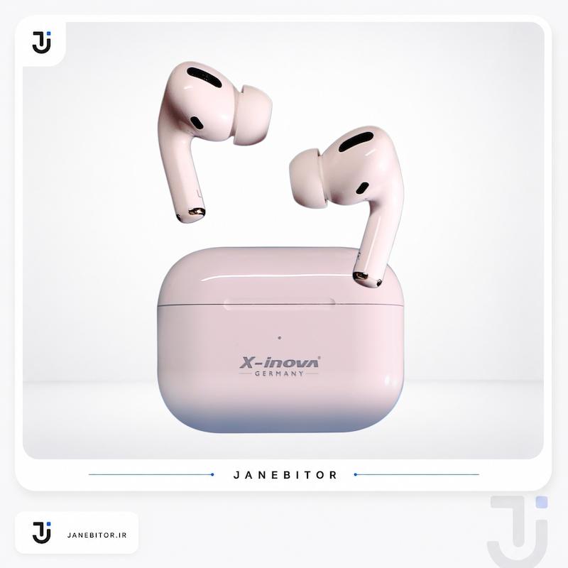 هندزفری بلوتوثی ایرپاد X-inova X3 Pods | صدای HiFi، نویز کنسلینگ و کنترل لمسی