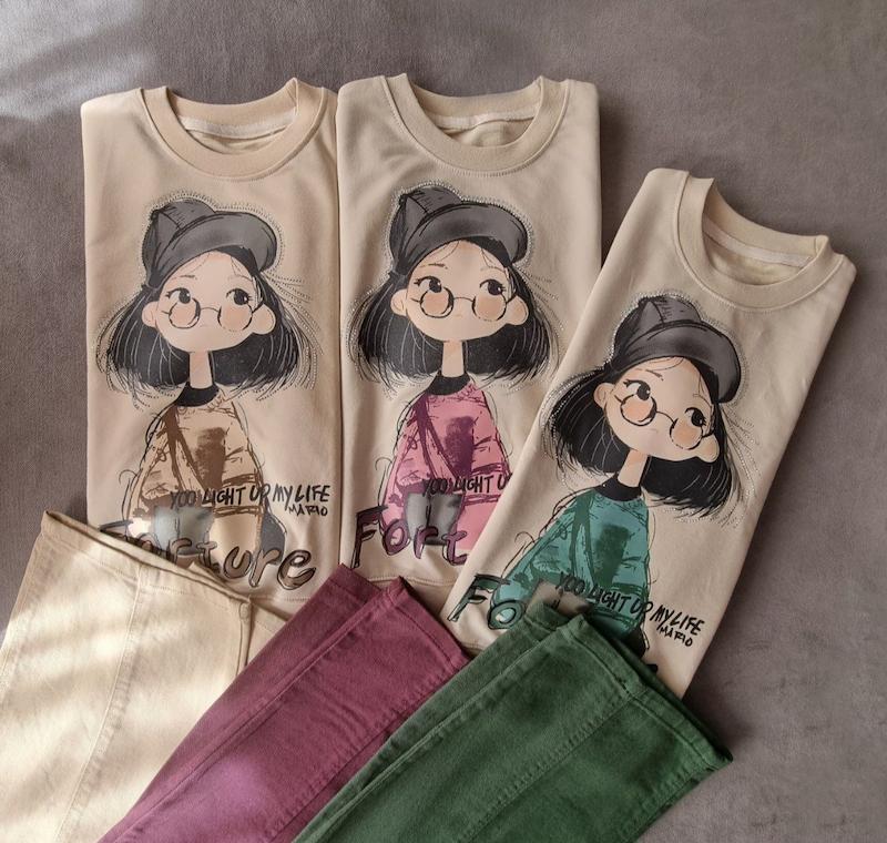 ست دختر عینکی