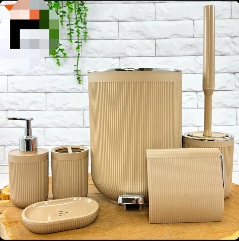 ست سرویس بهداشتی پادیز 6 پارچه پدالی