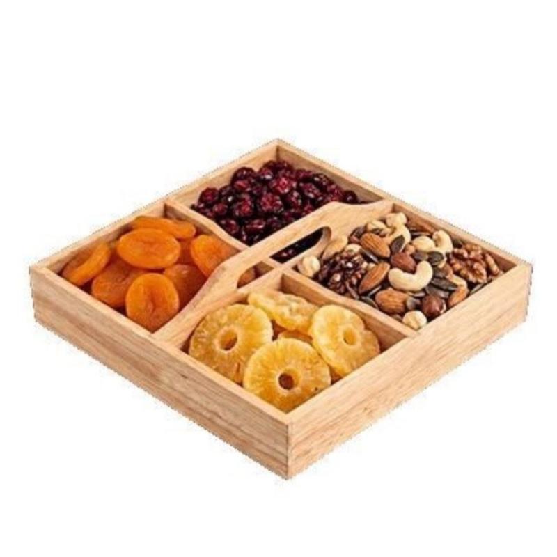 اردو خوری مربی چوبی مدل دسته دار