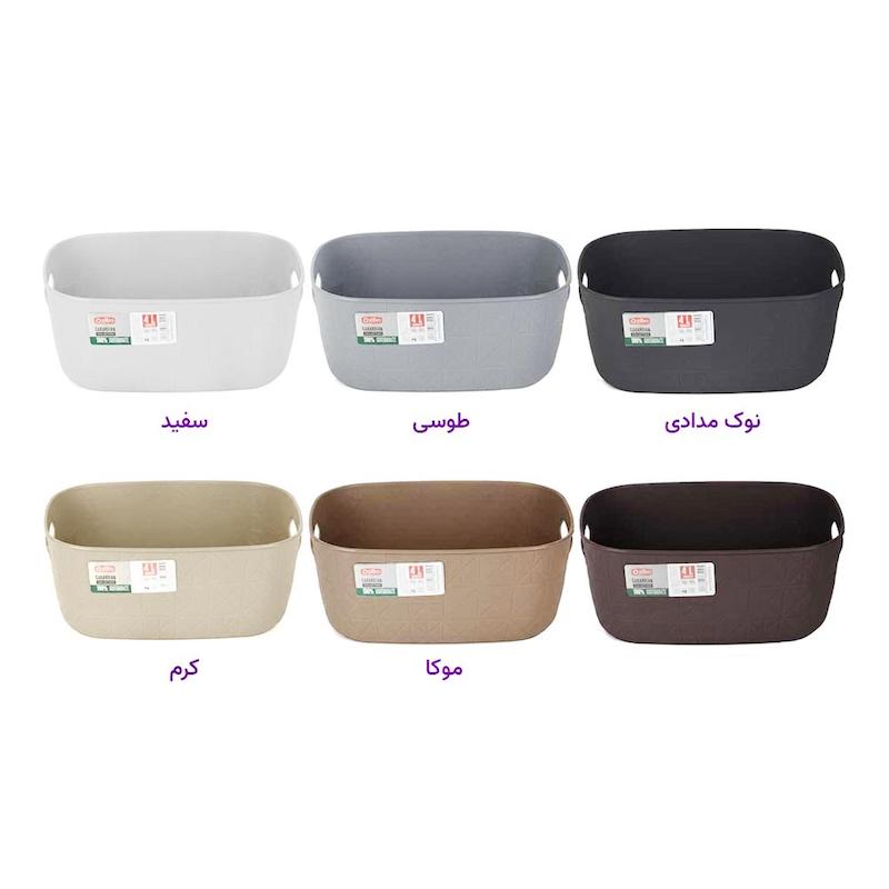 سبد رخت زیباسازان ZIBASAZAN مدل گاباردین 12 لیتر کد 36408
