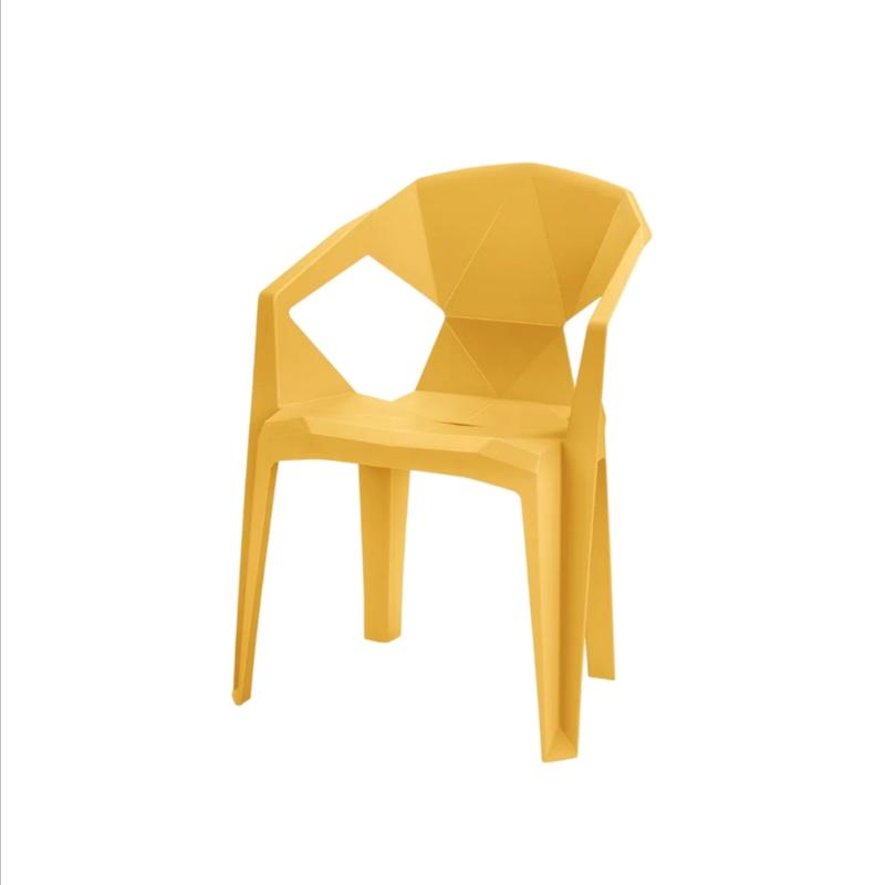 صندلی دسته دار پلیمری پولاد مدل F-22 کد 204