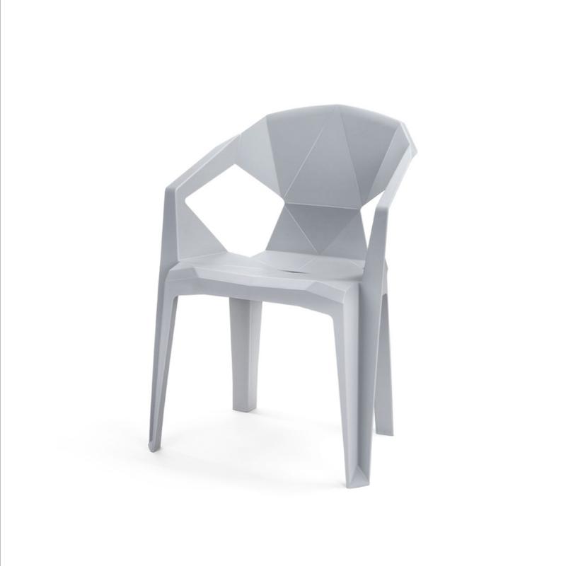 صندلی دسته دار پلیمری پولاد مدل F-22 کد 204