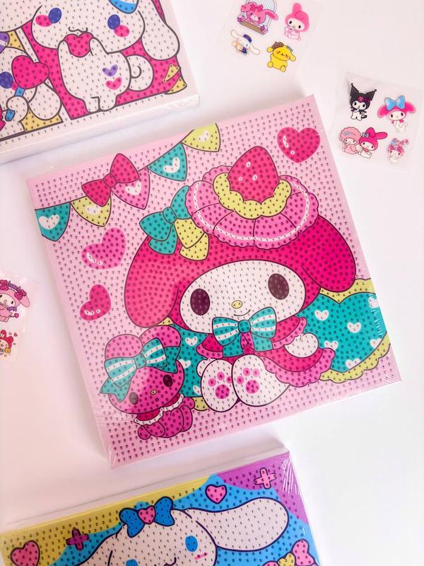 بوم نقاشی الماسی فول نگین سانریو💯💎