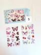 پک دو ورقه ای استیکر پروانه ای🥀🦋