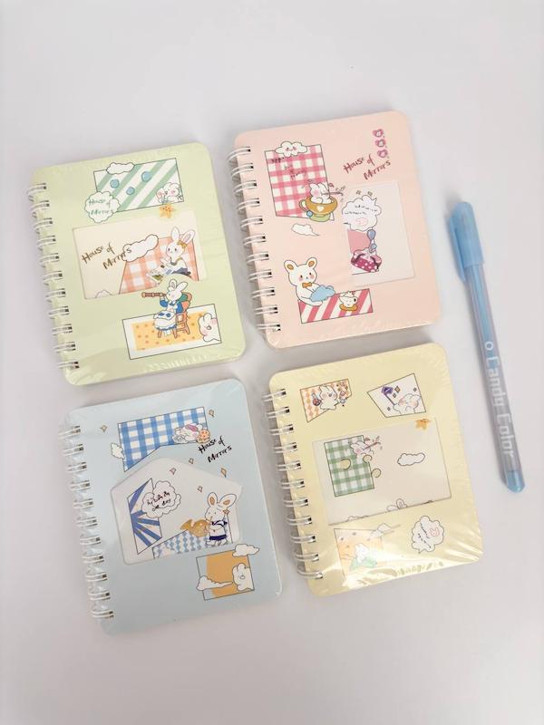 دفترچه سیمی ۱۰۰ برگ سری۲ جلدپنجره ای 