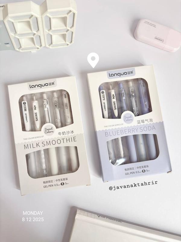 رواننویس های گریپ دار پاستلی برند لانگو