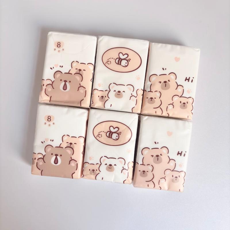 دستمال کاغذی جیبی فانتزی✨️🎀