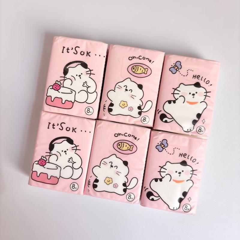 دستمال کاغذی جیبی فانتزی✨️🎀