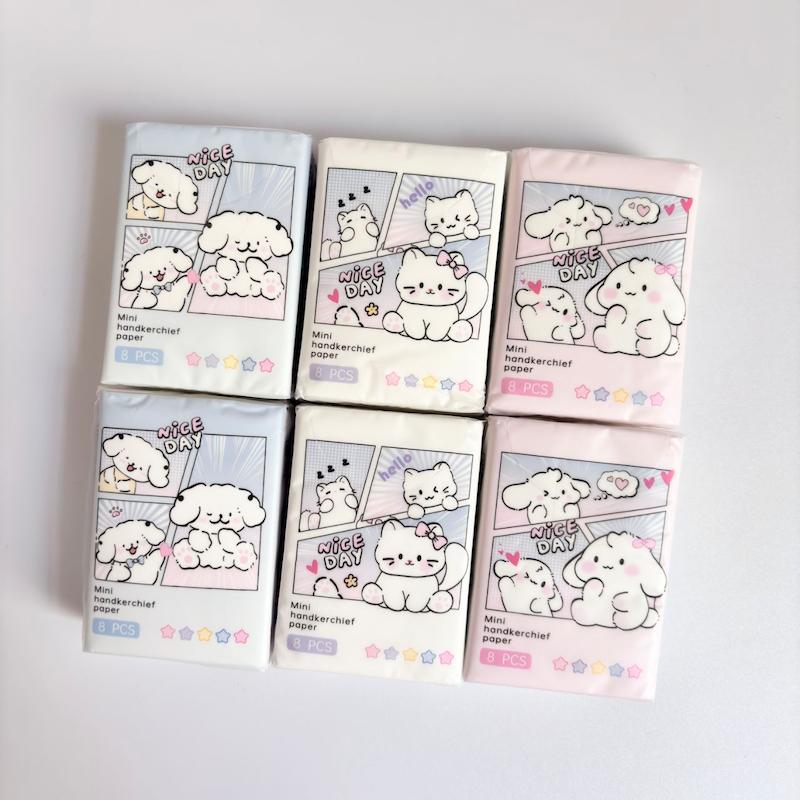 دستمال کاغذی جیبی فانتزی✨️🎀