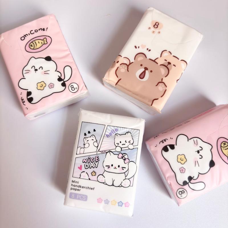 دستمال کاغذی جیبی فانتزی✨️🎀