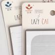 استیک نوت طرحLazy cat