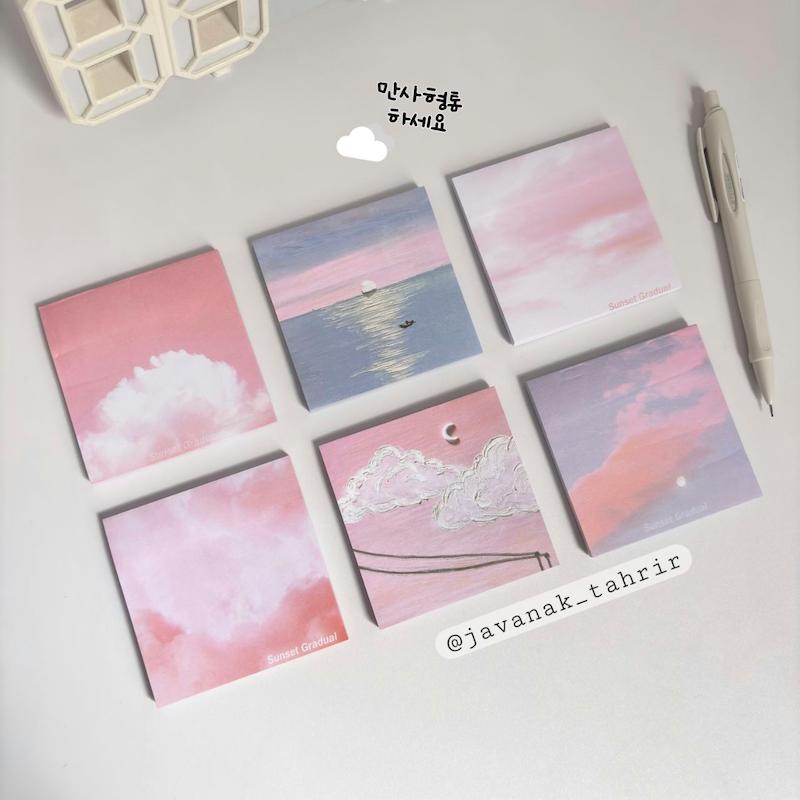 استیک نوت موکا سری 2✨️☁️