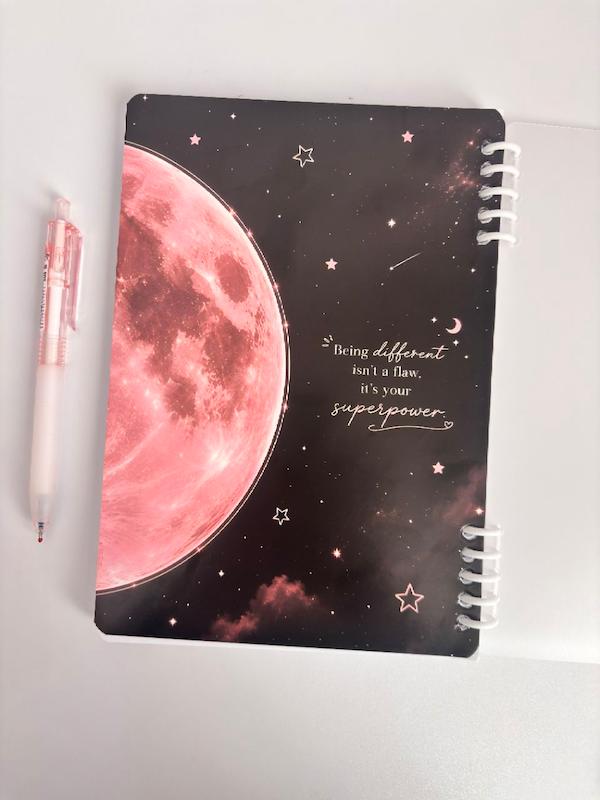 دفتر کلاسور 100برگ بینهایت پینترستی✨️☁️🎐🎀